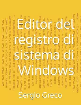 Editor del registro di sistema di Windows cover