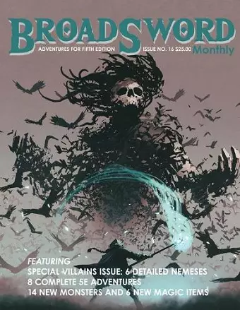 BroadSword Monthly #16 cover