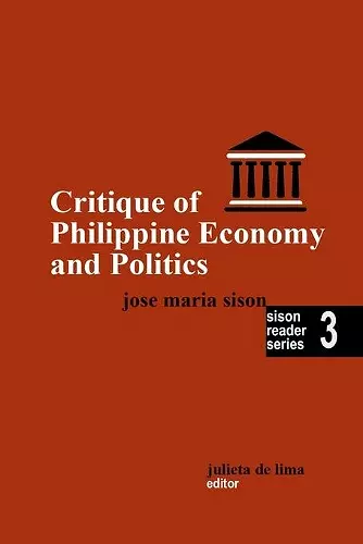 Critique of Philippine Economy and Politics cover