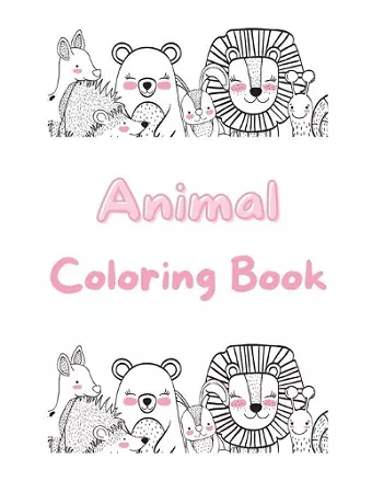 Animal Coloring Book cover