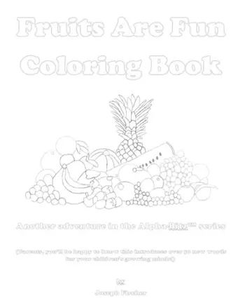 Fruits Are Fun Coloring Book cover