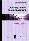 Historia y memoria después de Auschwitz cover