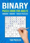 Binary Puzzle Book for Adults cover