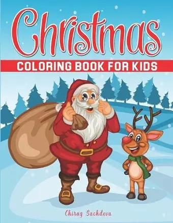 Christmas Coloring Book for Kids cover