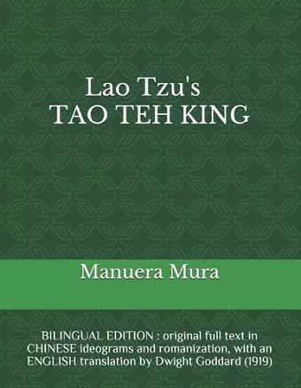 Lao Tzu's TAO TEH KING cover