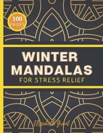 Winter Mandalas for Stress Relief cover