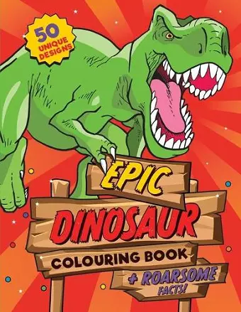 Dinosaur Colouring Book cover