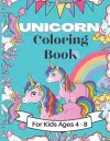 unicorn coloring book cover