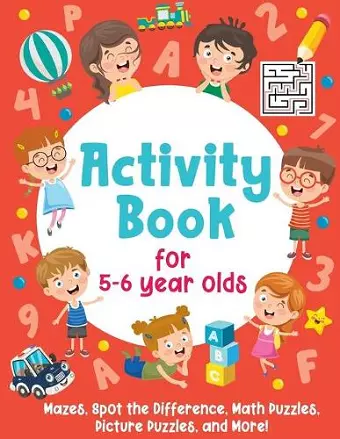 Activity Book For 5-6 Year Olds cover