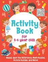 Activity Book For 5-6 Year Olds cover