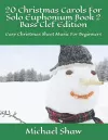 20 Christmas Carols For Solo Euphonium Book 2 Bass Clef Edition cover