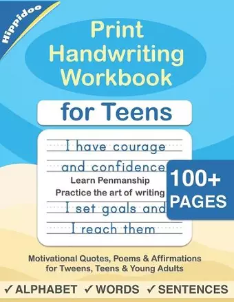 Print Handwriting Workbook for Teens cover