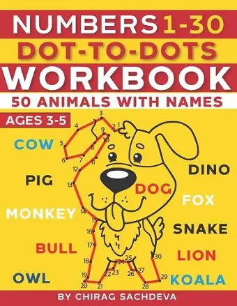 Numbers 1-30 Dot-to-Dots Workbook cover