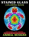Animals - Stained Glass Coloring Book cover