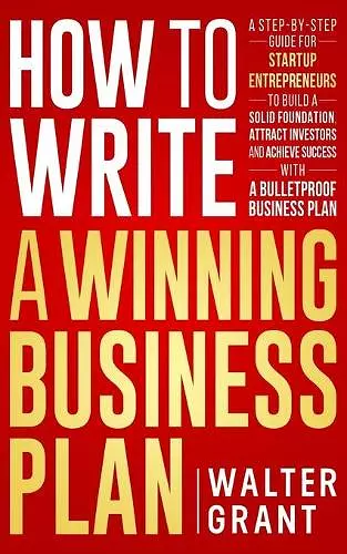 How to Write a Winning Business Plan cover