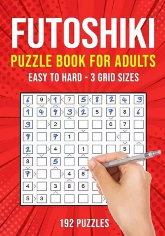 Futoshiki Puzzle Book for Adults cover