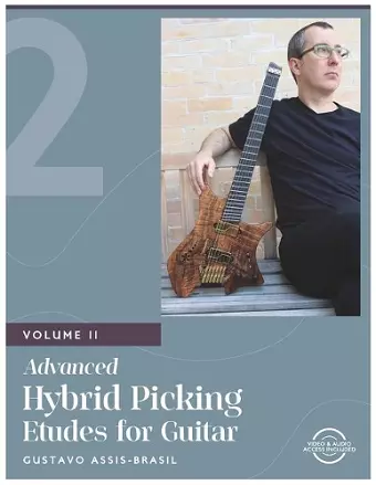 Advanced Hybrid Picking Etudes for Guitar Vol. 2 cover