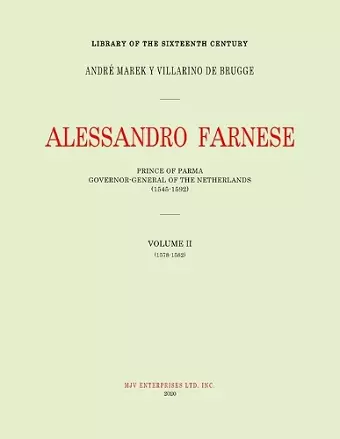 Alessandro Farnese cover