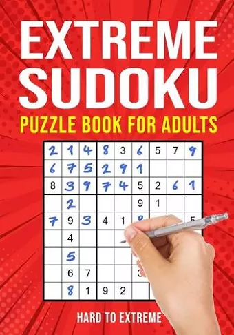 Extreme Sudoku Puzzle Book for Adults cover