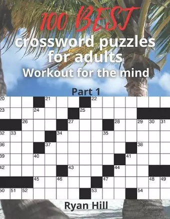 100 best crossword puzzles for adults cover