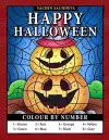 Happy Halloween Colour by Number cover