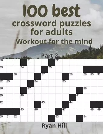 100 best crossword puzzles for adults cover