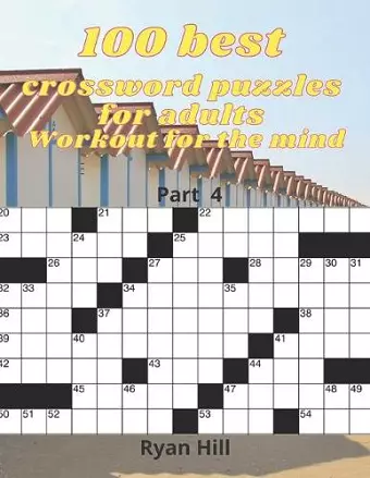 100 best crossword puzzles for adults cover