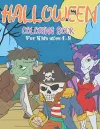 Halloween Coloring Book for Kids Ages 4-8 cover