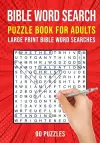 Bible Word Search Puzzle Book for Adults cover