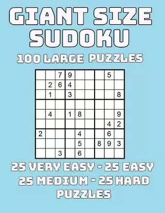 Giant Size Sudoku cover