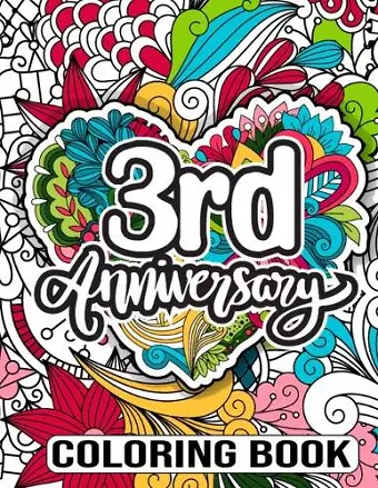 3rd Anniversary Coloring Book cover