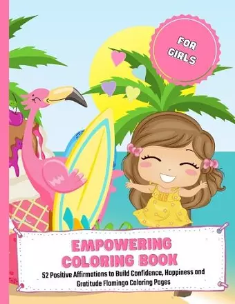 Empowering Coloring Book For Girls cover