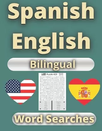 100 Spanish and English Word Searches cover