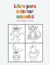 Libro para Colorear Animales para niños y niñas cover