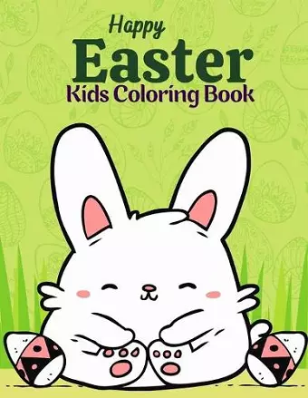 Easter Kids Coloring Book cover