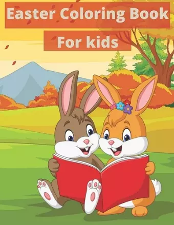 Easter Coloring Book For Kids cover