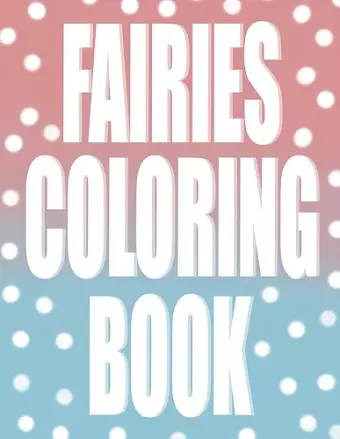 Fairies coloring book cover