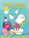 Happy Easter Cut & Paste Workbook For Preschool cover