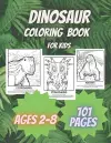 Dinosaur Coloring Book For Kids ages 2-8 cover