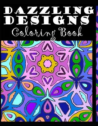 Dazzling Designs Coloring Book cover