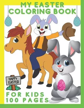 Easter Coloring Books for Kids cover