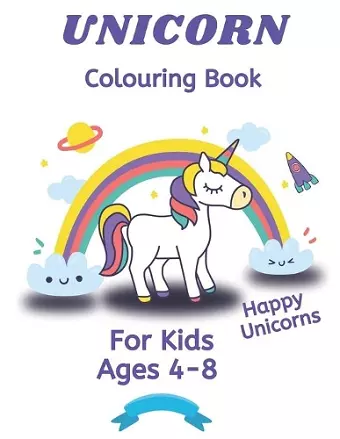 UNICORN Colouring Book cover