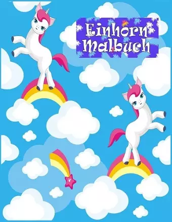 Einhorn Malbuch cover