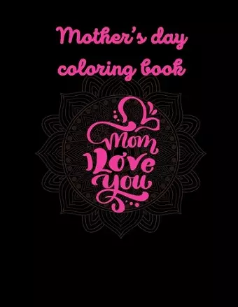 Mother Day Coloring Book cover