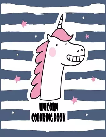 Unicorn Coloring book cover