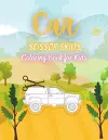 Car Scissor Skills Coloring Book for Kids cover