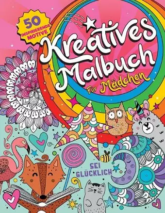 Kreatives Malbuch für Mädchen cover