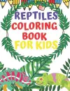 Reptiles Coloring Book For Kids cover