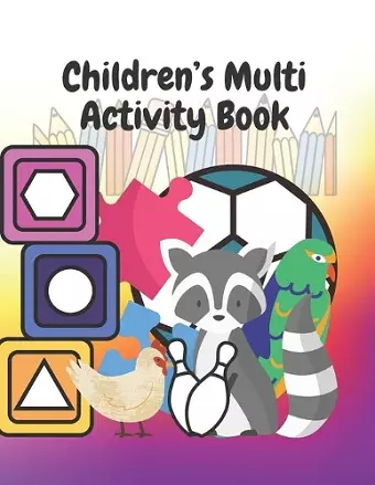 Children's Multi Activity Book cover