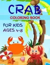 Crab Coloring Book for Kids cover